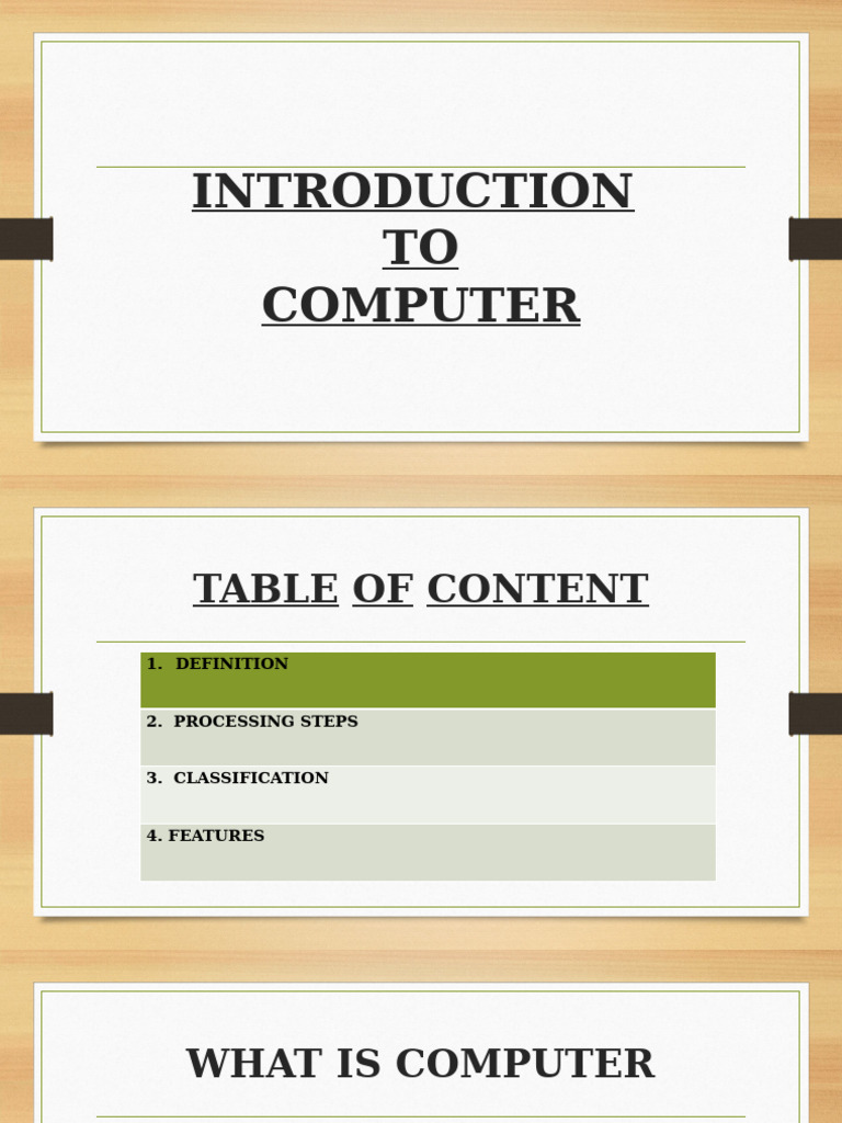 Overview of Computer Functions and Types | PDF | Input/Output | Laptop