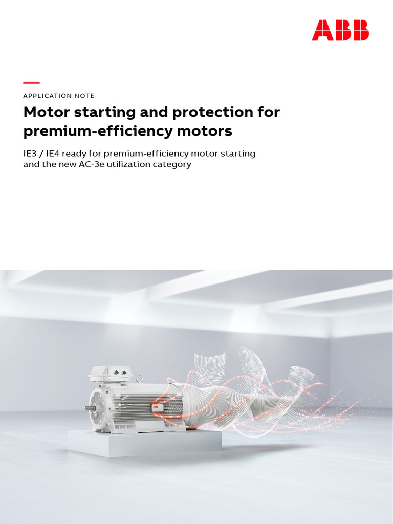 IE-3 Motor Starting & Efficiency | PDF | Electric Motor | Electricity