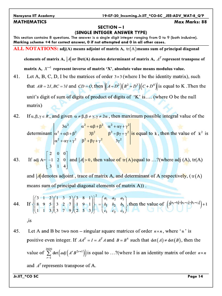 Mat 2 | PDF
