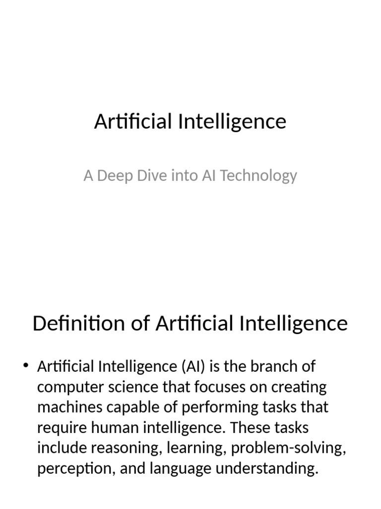 Understanding Artificial Intelligence | PDF | Artificial Intelligence ...