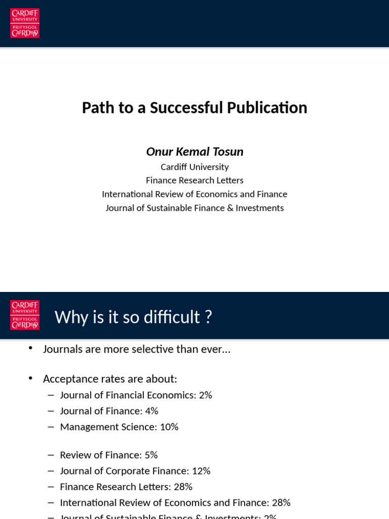 Path To A Successul Publication | PDF