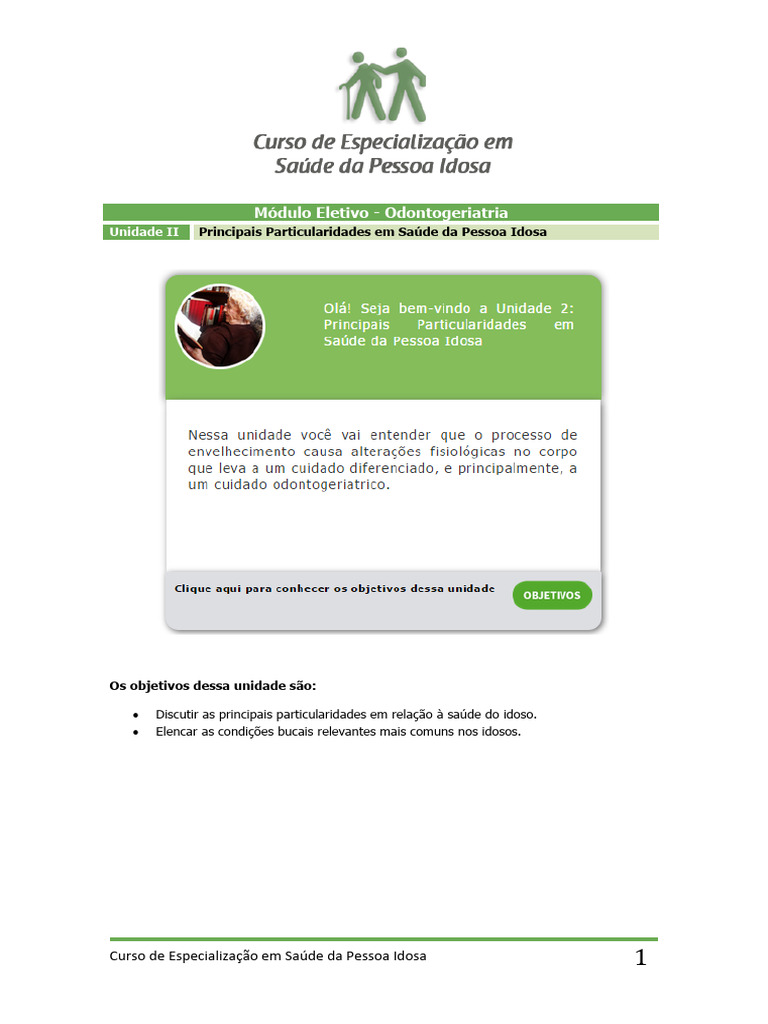 Saúde Bucal na Idade Avançada: Odontogeriatria | PDF | Boca | Terceira ...