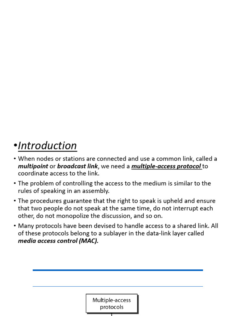 Understanding Multiple Access Control Protocols | PDF | Channel Access ...