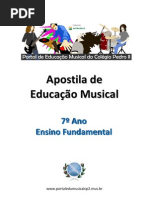 83646417 Apostila de Educacao Musical