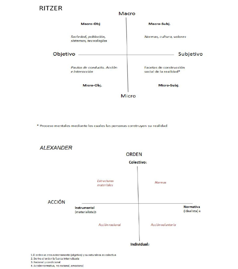 Macro-Micro Ritzer y Alexander | PDF