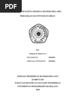 Download Makalah Kapita Selekta Matematika Sma Baru by mia_s SN88991623 doc pdf