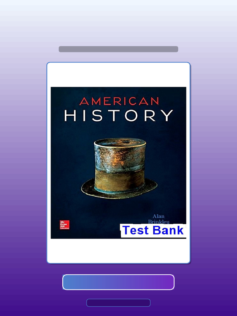 American History Connecting With The Past 15th Edition Alan Brinkley ...