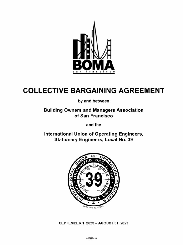 BOMA Local 39 Contract Overview 2023-2029 | PDF | Sick Leave | Overtime