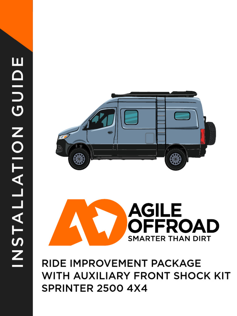 Sprinter 2500 4x4 Shock Kit Installation Guide | PDF | Nut (Hardware ...