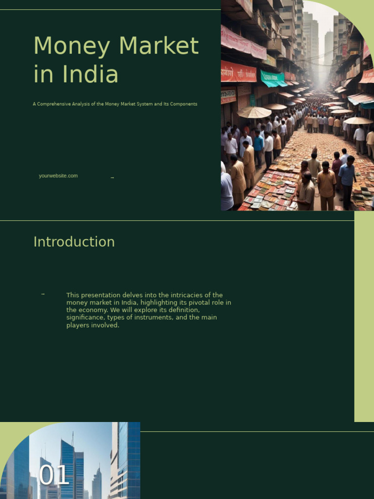 Money Market Overview in India | PDF | Money Market | Reserve Bank Of India