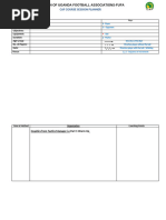 Football Match Report Template | PDF | Association Football ...