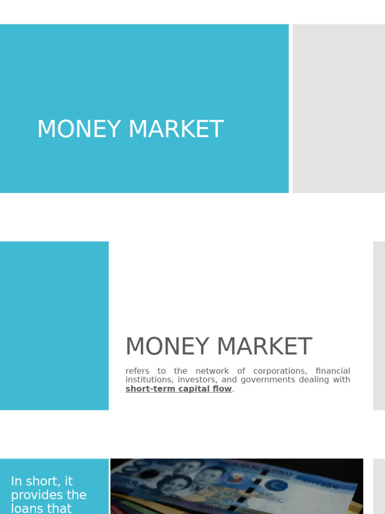 Overview of Money Market Functions | PDF