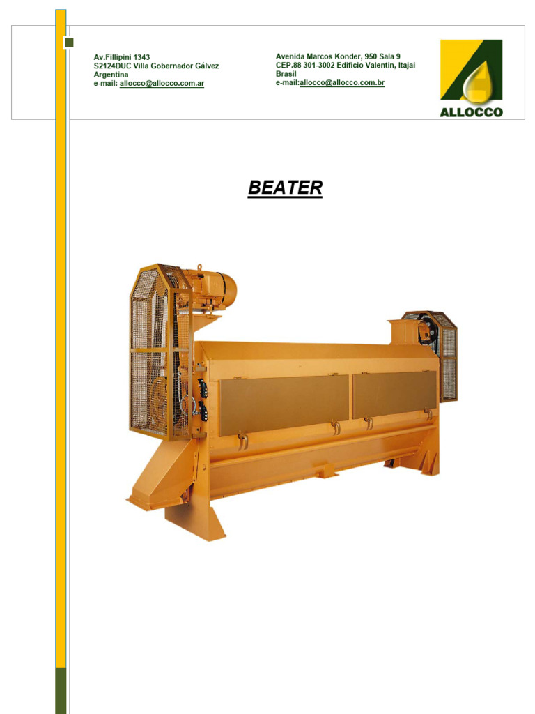 Alloco-Beater (ESP) | PDF