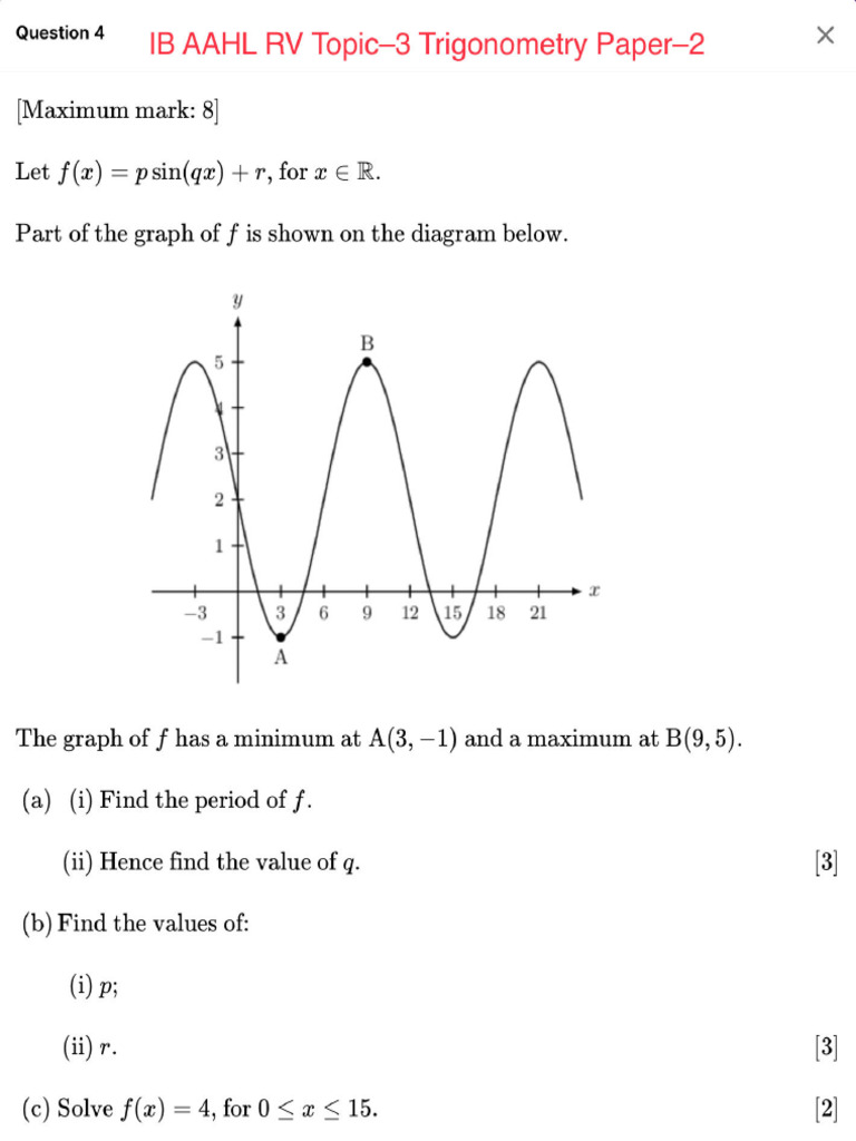 Trigonometry Paper-2 | PDF