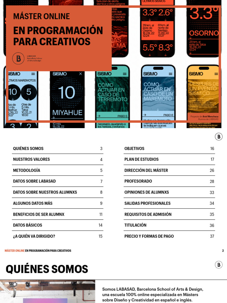 Programa Master Online en Programación para Creativos | PDF | HTML ...