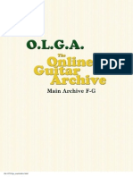 OLGA Guitar Chords and Tablatur FG