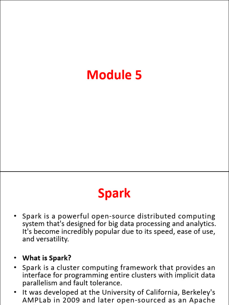 Asit Kumar Das - M5 SPARK | PDF | Apache Spark | Apache Hadoop