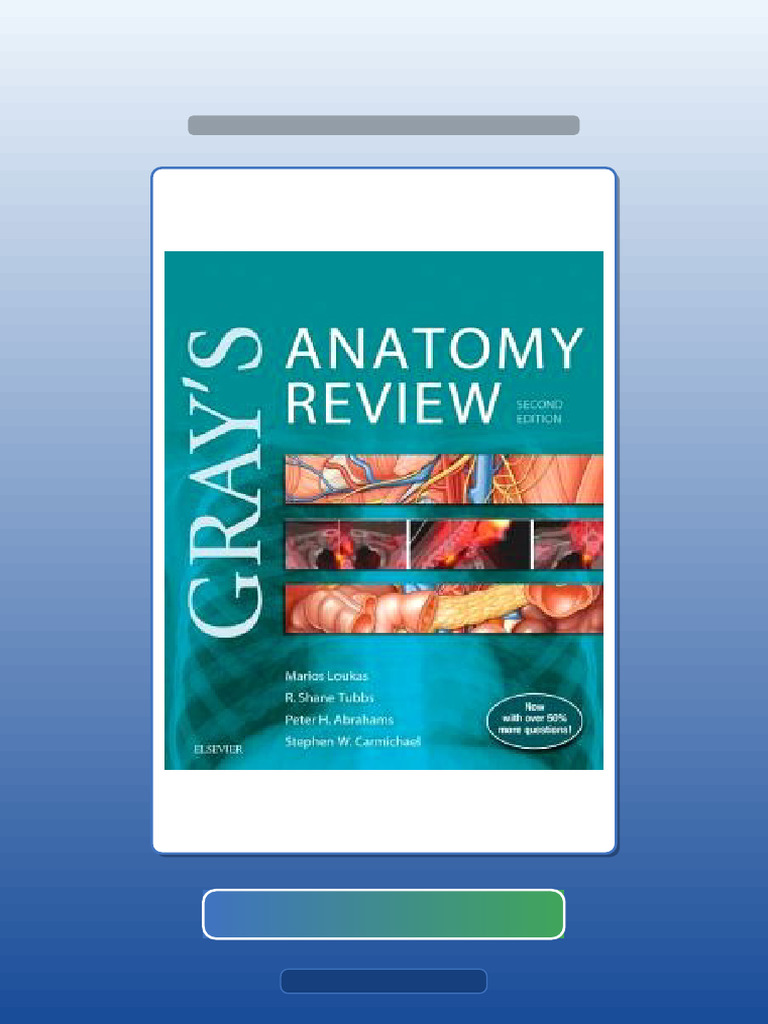 Gray&#39;s Anatomy Review: with STUDENT CONSULT Online Access [ペーパーバック] Loukas MD  PhD， Marios、 Tubbs， R. Shane、 Abrahams MBBS  FRCS(ED)  FRCR  DO(Hon)  FHEA， Peter H.; Carmichael PhD  DSc， Stephen W. Amazon.com: Gray's Anatomy Review: with STUDENT CONSULT