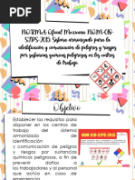 NOM-018-STPS-2015: Peligros Químicos | PDF