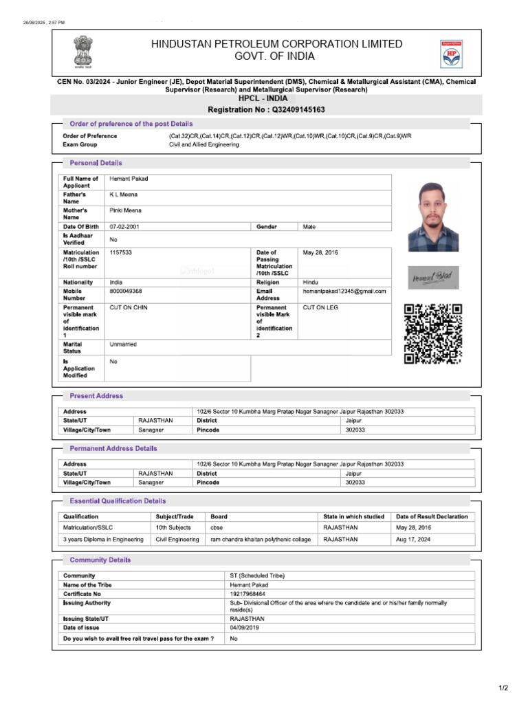 Hpcl Debit Card Transaction Receipt Pdf