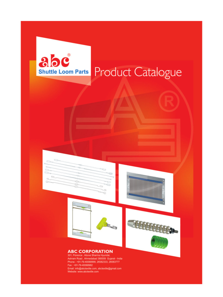 Shuttle Loom Catalogue | PDF