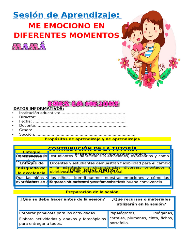 Taller de Emociones para Niños | PDF | Las emociones | Aprendizaje