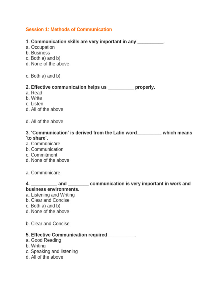 Interpersonal Communication Examples | PDF | Communication | Nonverbal ...
