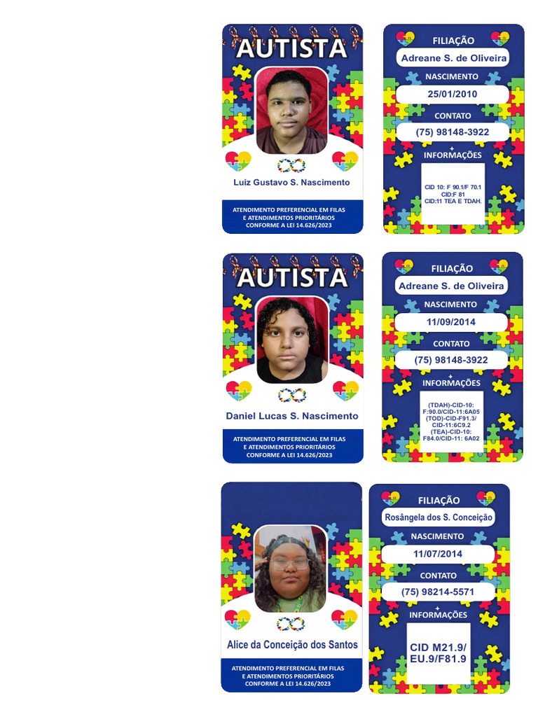 Crachá Autismo | PDF
