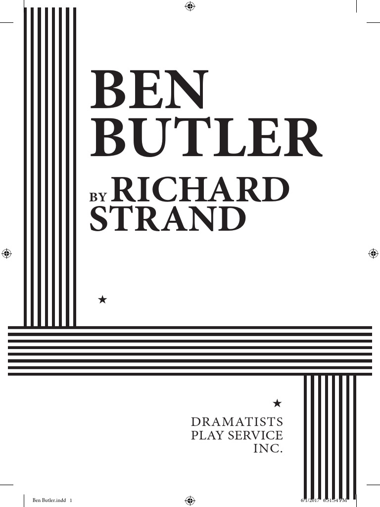 Ben Butler Play by Richard Strand | PDF | Copyright | License