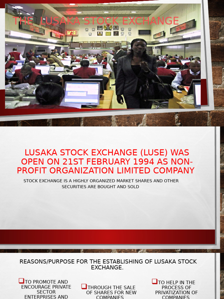Overview of Lusaka Stock Exchange Functions | PDF | Stocks | Securities ...