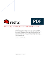 Delivering High Availability Solutions With Red Hat Cluster Suite