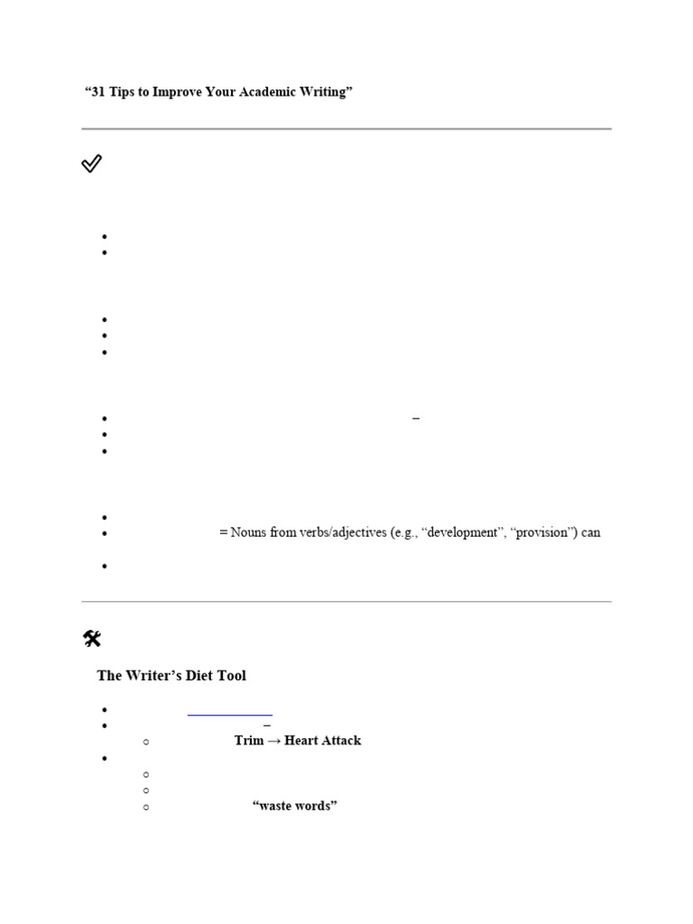 Enhance Your Academic Writing Skills | PDF | Verb | Noun