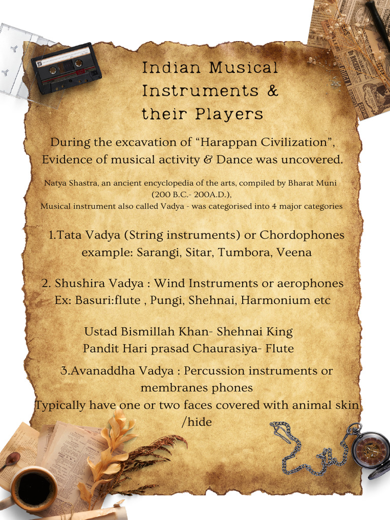 Shushira and Ghana Vadya Instruments | PDF | Fashion | Clothing