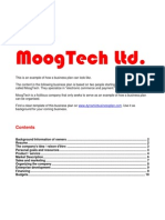 Business Plan Example MoogTech