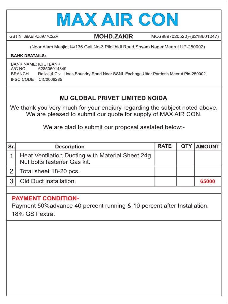 MJ Global Privet Limited | PDF