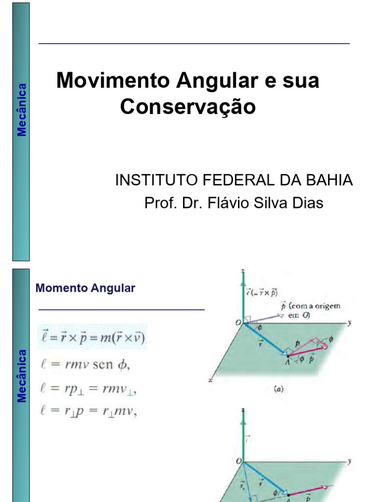 Conservação do Momento Angular | PDF