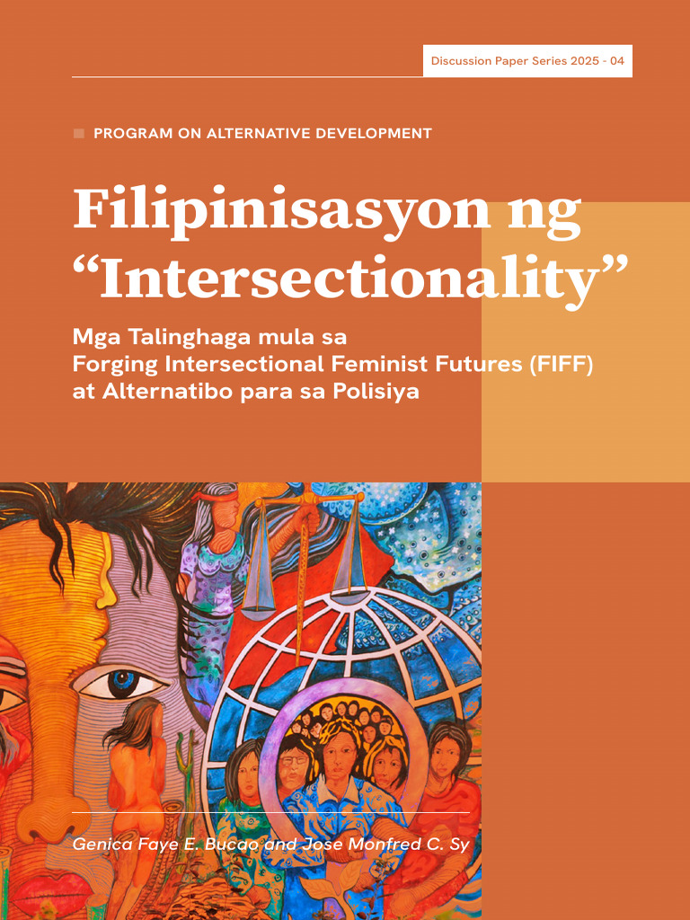 Filipinisasyon NG Intersectionality Discussion Paper 03142025 Without ...