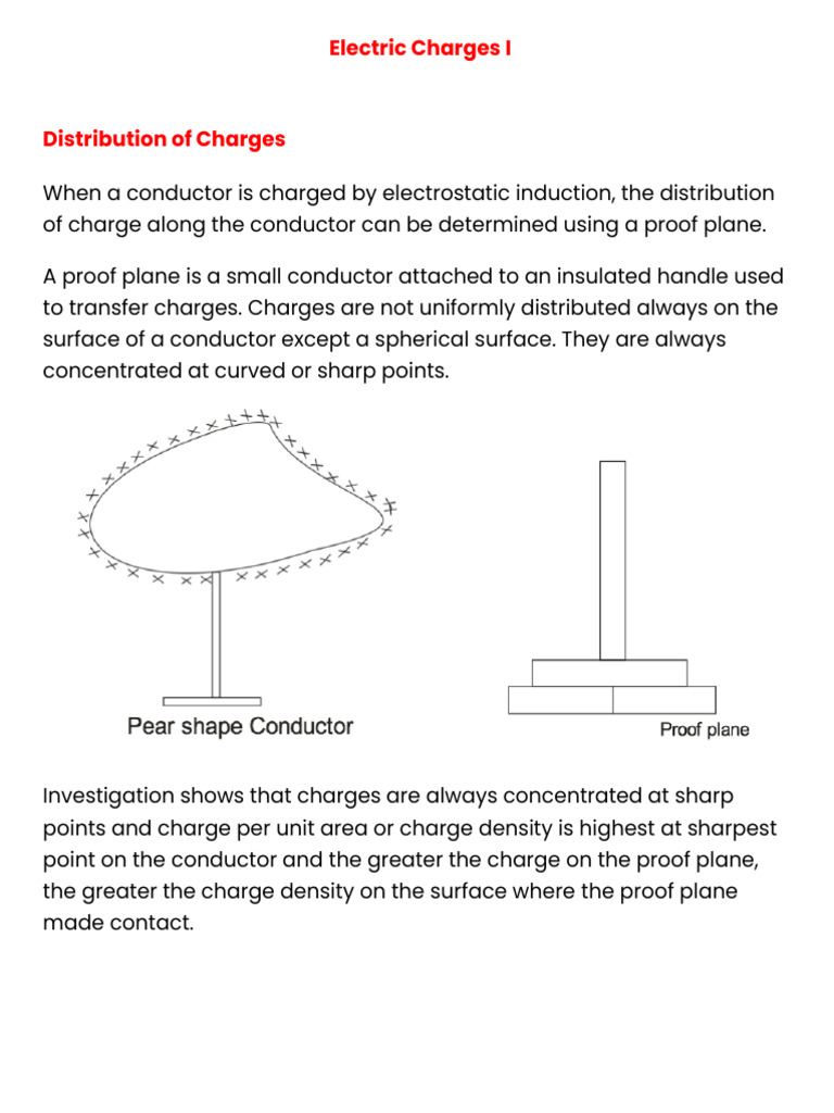 2.2 Electric Charges I | PDF