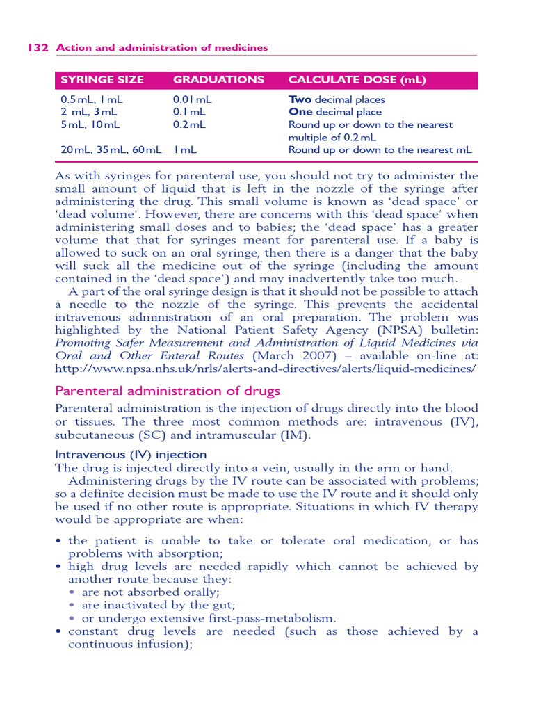 Drug Calculations For Nurses 17 | PDF | Intravenous Therapy | Syringe