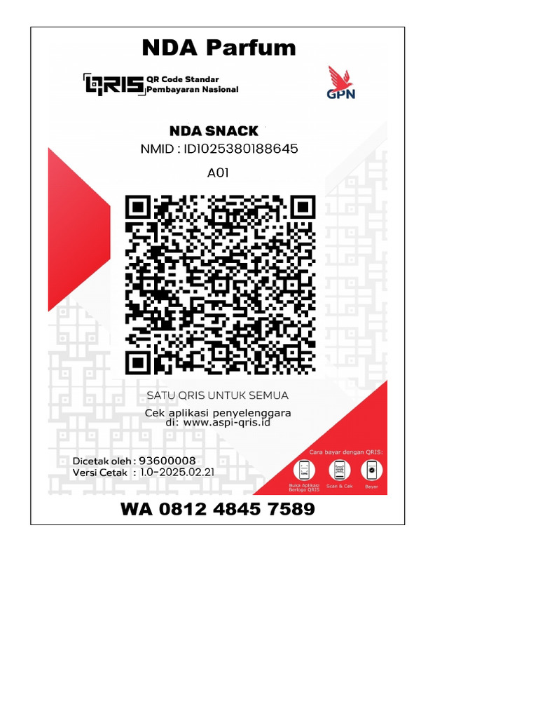 QR Nda | PDF