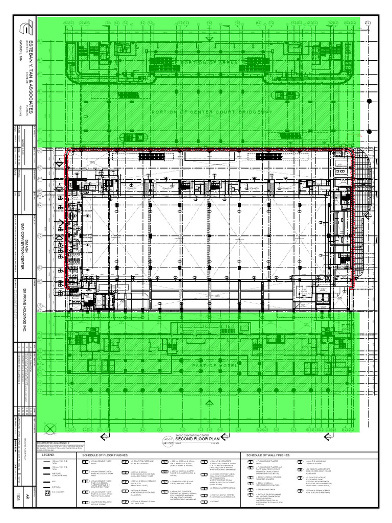 Second Floor Plan for SMX Convention Center | PDF