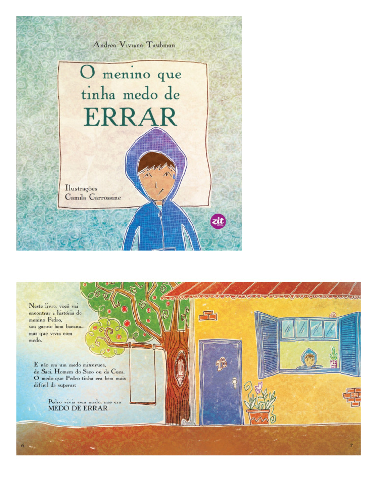 O Menino Que Tinha Medo de Errar | PDF
