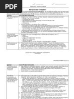CHEO Constipation Management Guide | PDF | Constipation | Human Feces