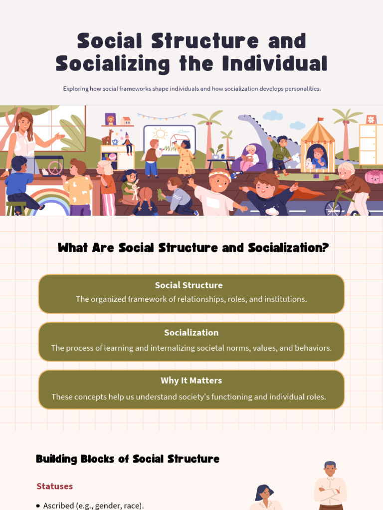 Social Structure and Individual Socialization | PDF | Society ...