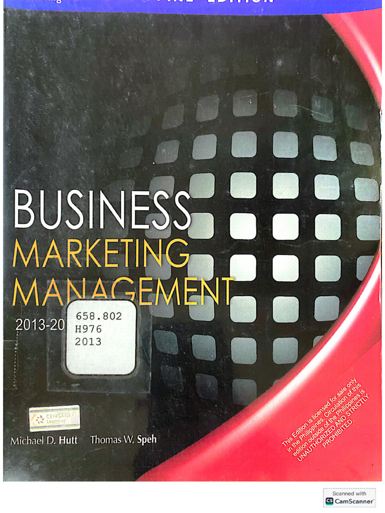 Business Marketing Management | PDF
