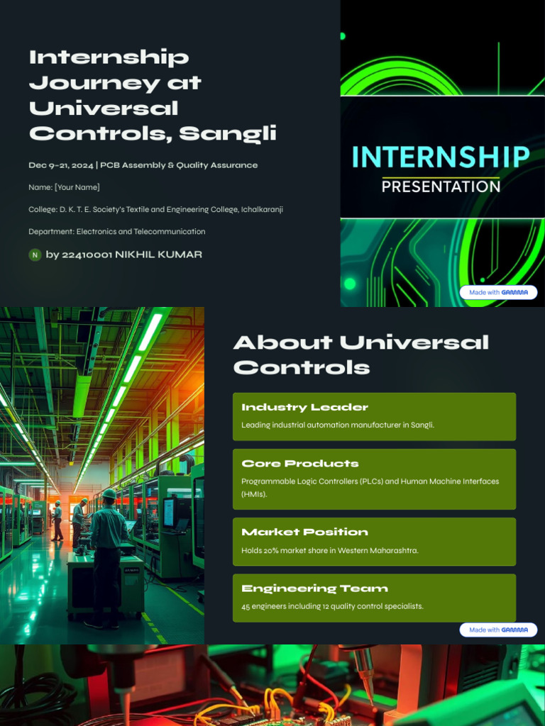 Internship Experience in PCB Assembly | PDF | Printed Circuit Board ...