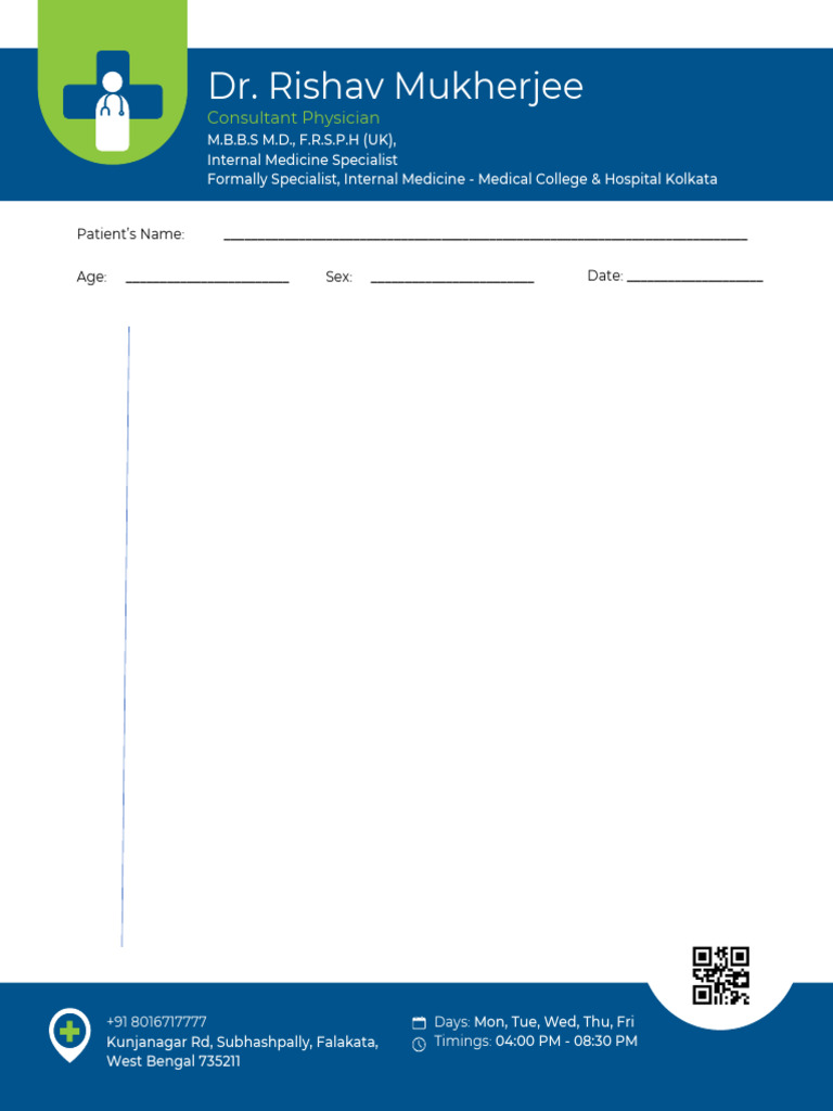 Family Physician Prescription Template 6 | PDF