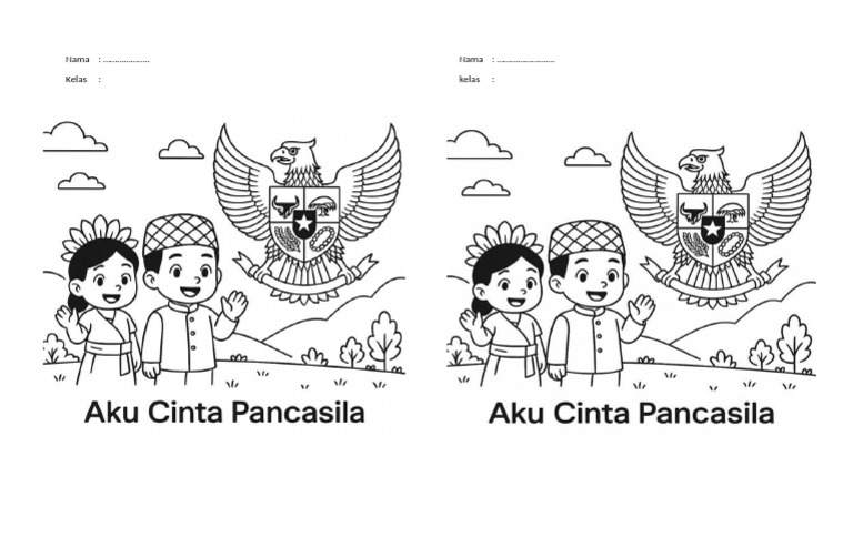 Gamabar Pancasila | PDF