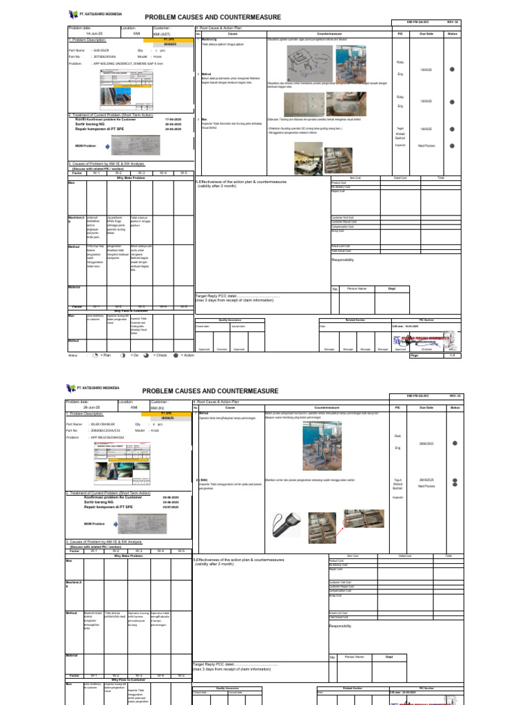 PCC SUBCONT PT - SPE - JUNI-update | PDF | Production And Manufacturing ...