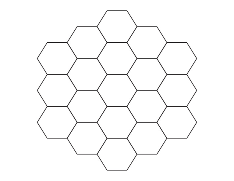 Hex Map - Letter | PDF